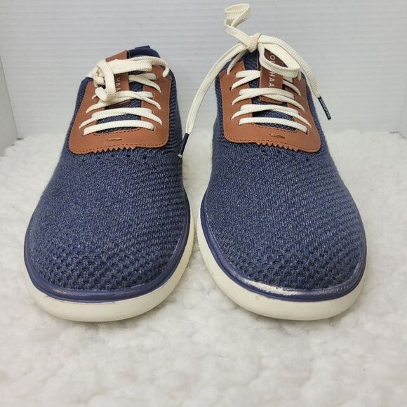 Cole Haan Zerogrand Generation Mens Size 11.5 Stitchlite Sneaker Marine Blue - Picture 2 of 10